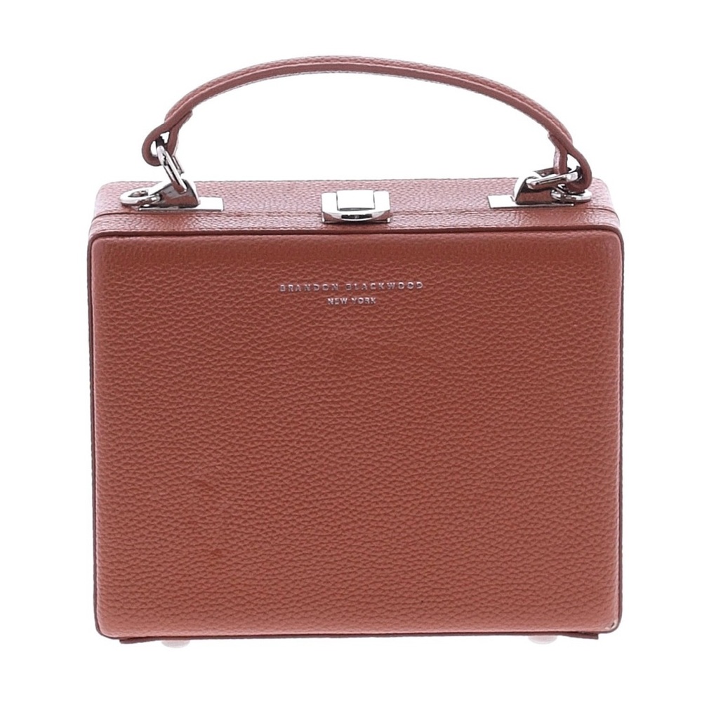 Brandon Blackwood Tan Mini Bag with Structured Design